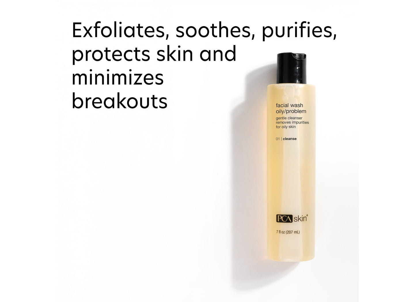 Exfoliates