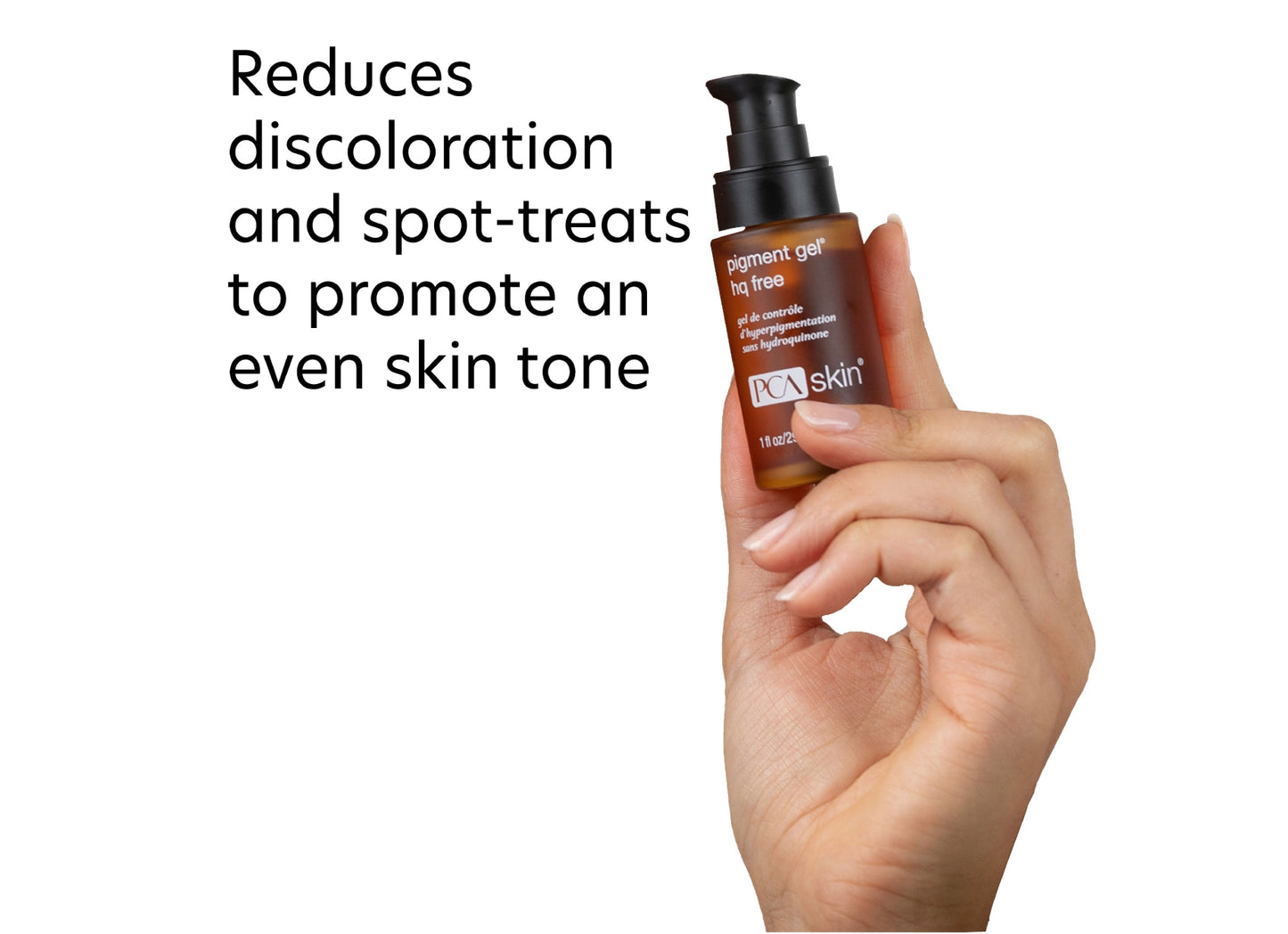 Reduces discoloration and spot-treats to promote an even skin tone