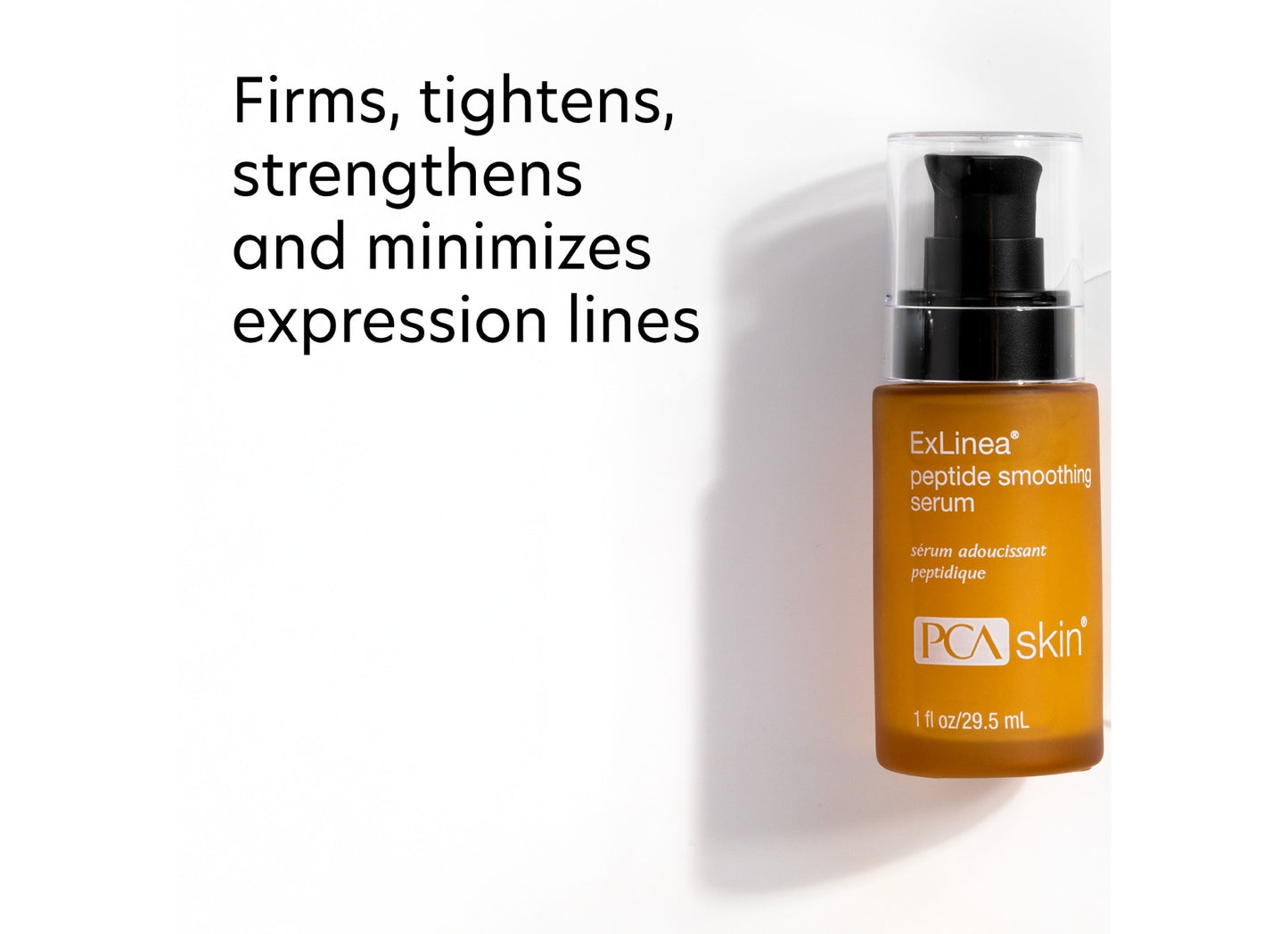 Firms, tightens, strengthens and minimizes expression lines