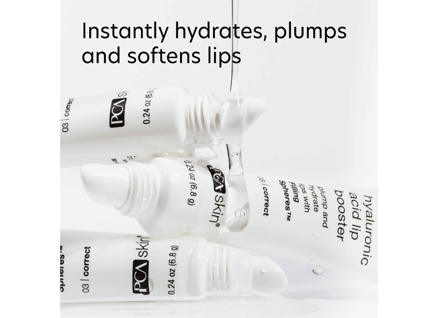 Instantly hydrates, plumps and softens lips