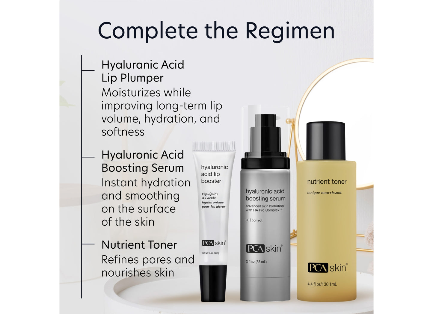 Complete the regimen