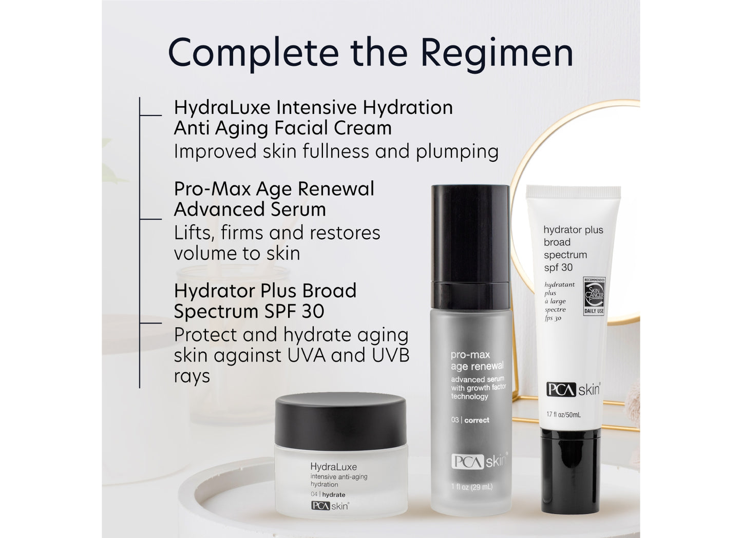 Complete the regimen
