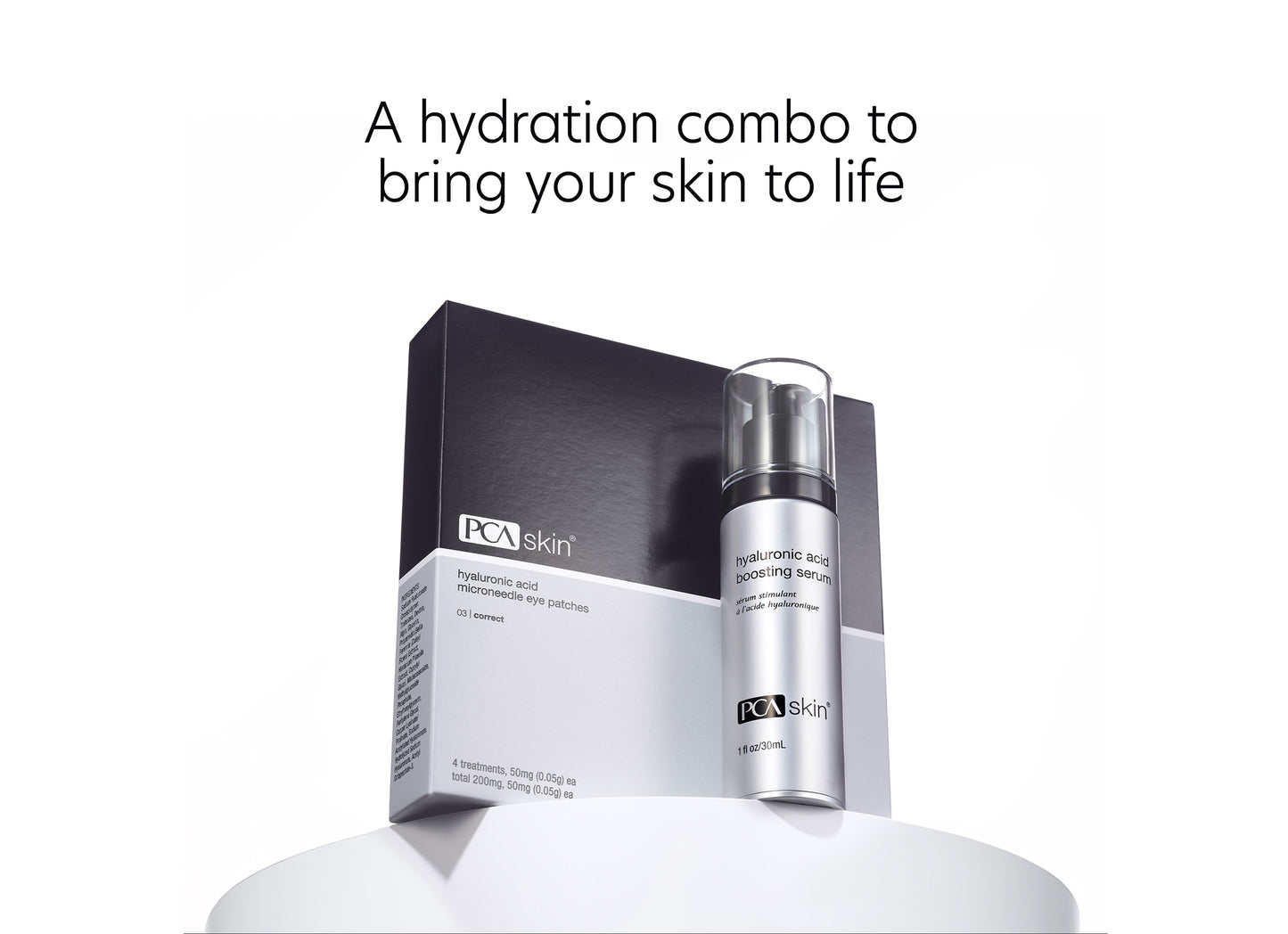 Complete your regimen with Hyaluronic Acid Boosting Serum