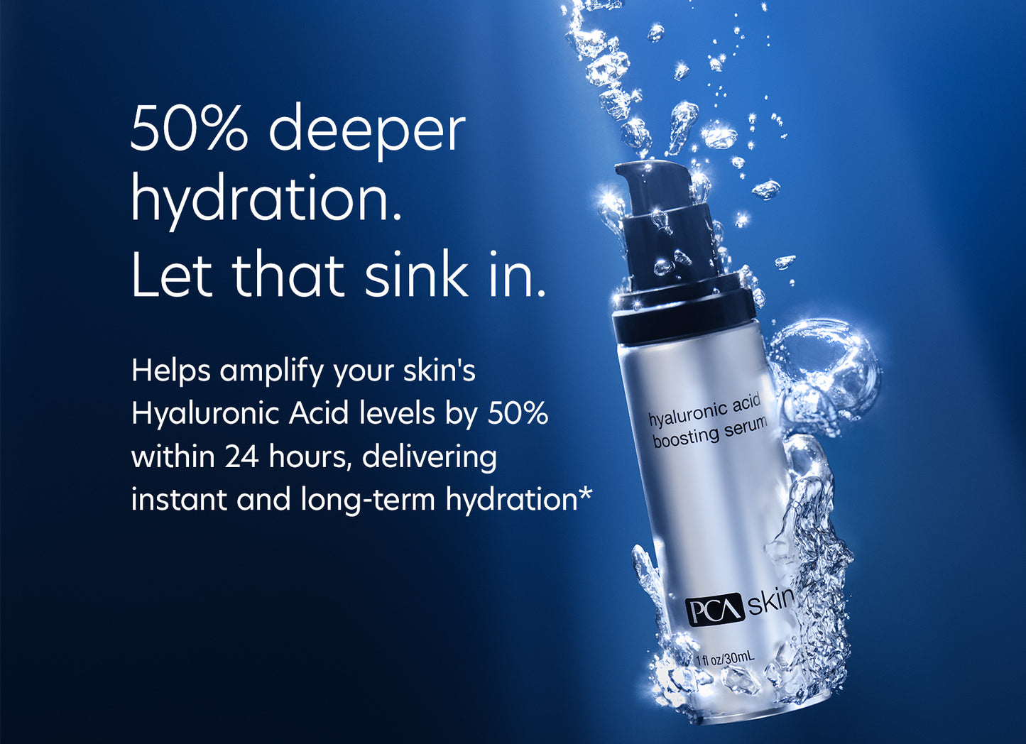 50% deeper hydration. Let that sink in.