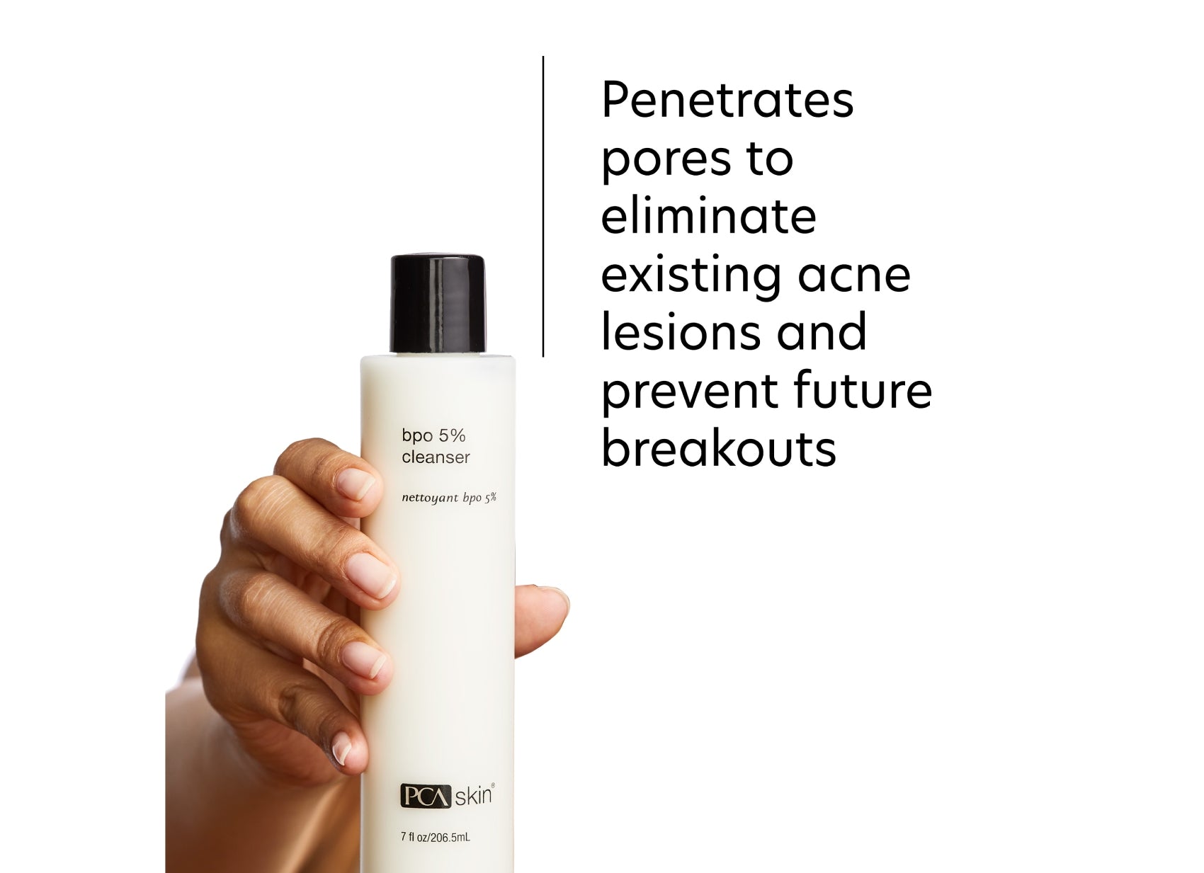 Penetrates pores