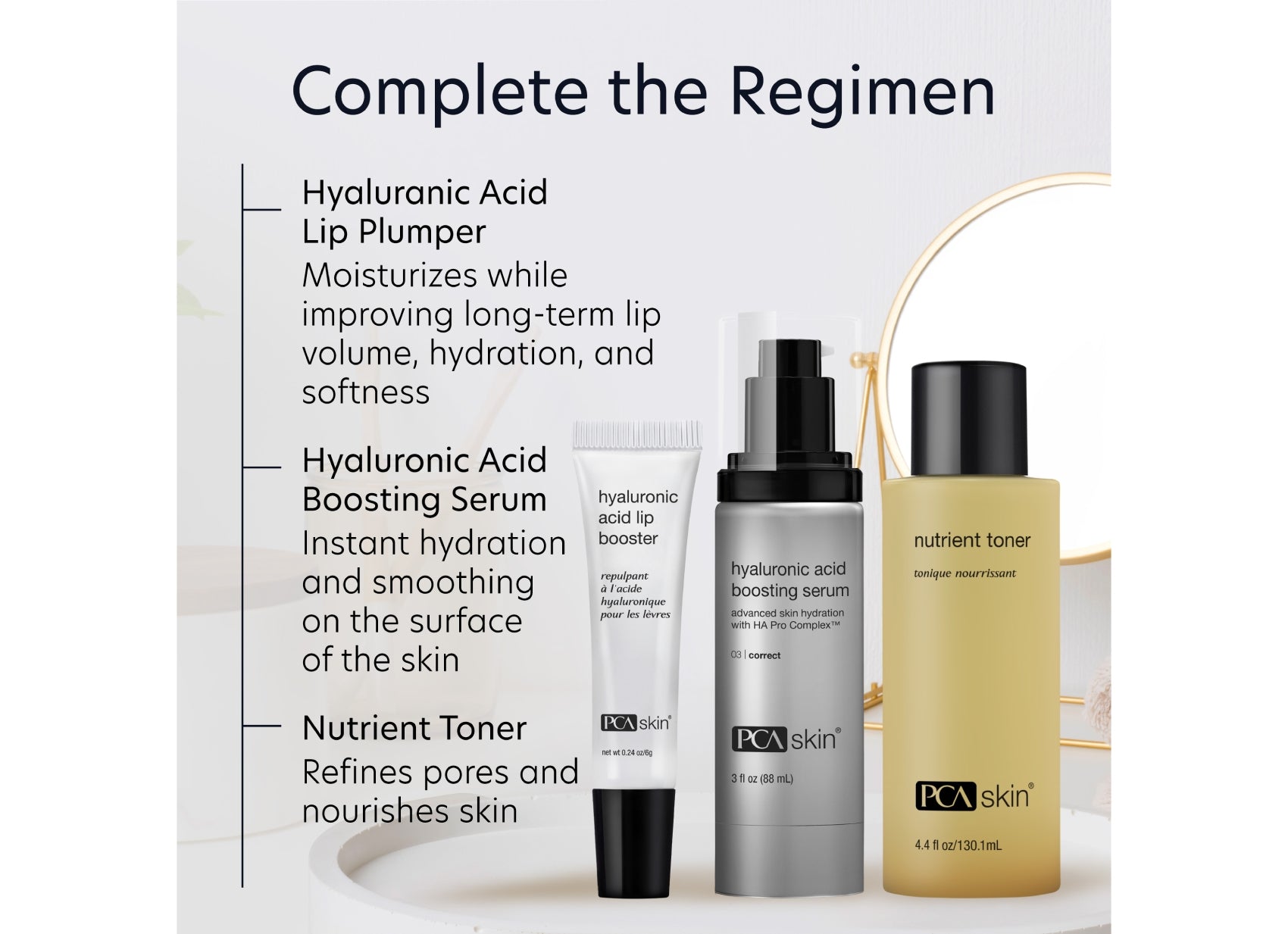 Complete the regimen
