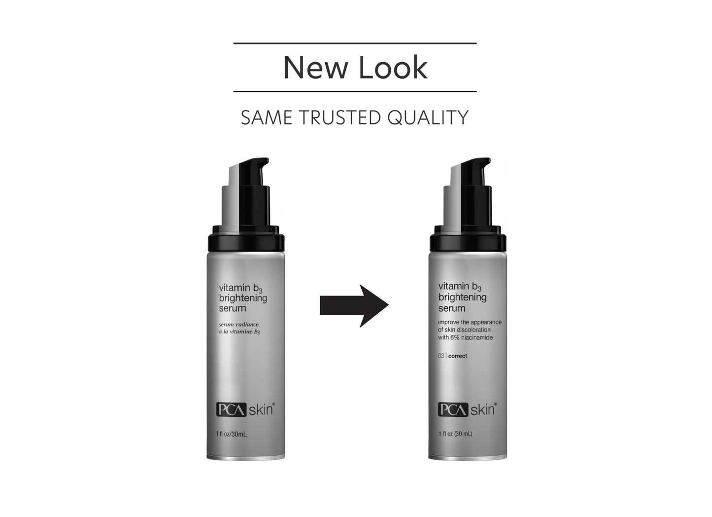 New look. Same trusted quality