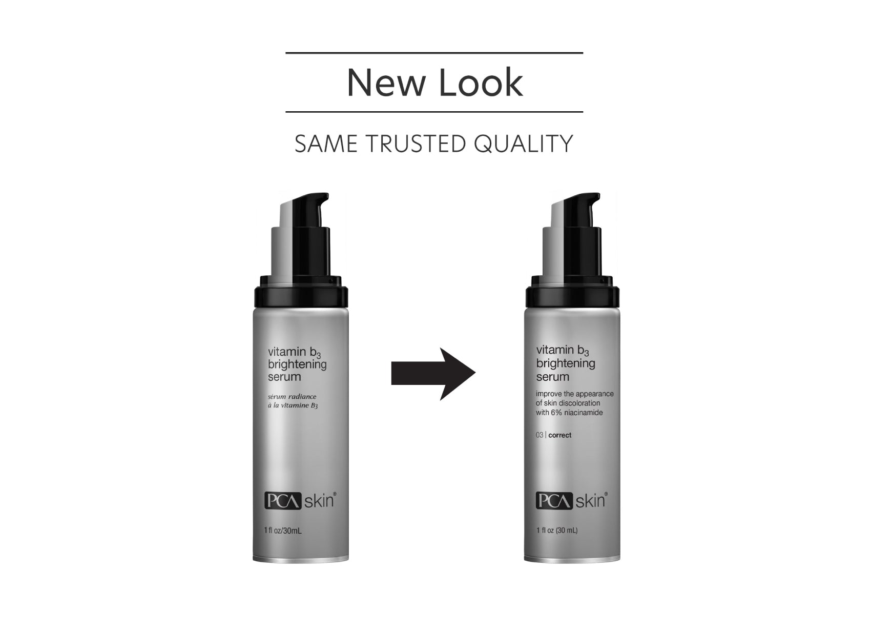New look. Same trusted quality