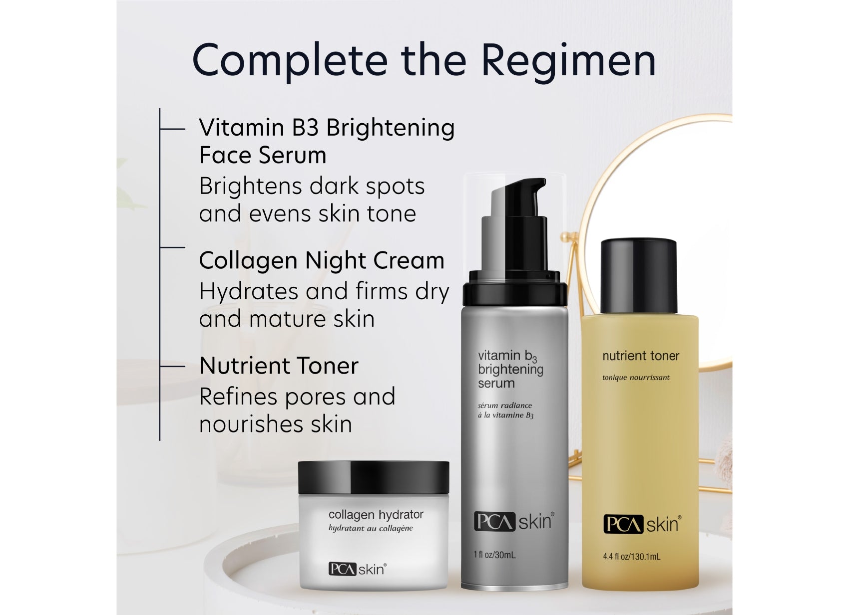 Complete the regimen